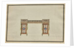 Design of a desk, c.1800 by Charles Percier