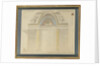Study for the decoration of the throne at the Palais des Tuileries, 1806 by Charles Percier