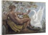 Leda and the Swan, 1834 by Ferdinand Victor Eugene Delacroix