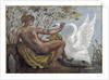 Leda and the Swan, 1834 by Ferdinand Victor Eugene Delacroix