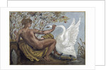 Leda and the Swan, 1834 by Ferdinand Victor Eugene Delacroix