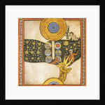 The Redeemer. Miniature from Liber Scivias by Hildegard of Bingen, c.1175 by German School