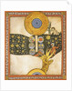 The Redeemer. Miniature from Liber Scivias by Hildegard of Bingen, c.1175 by German School