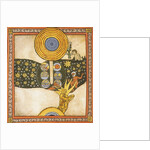 The Redeemer. Miniature from Liber Scivias by Hildegard of Bingen, c.1175 by German School