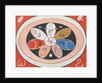 Evolution, No. 15, Group IV, The Seven-pointed Stars, 1908 by Hilma af Klint