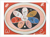 Evolution, No. 15, Group IV, The Seven-pointed Stars, 1908 by Hilma af Klint