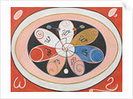 Evolution, No. 15, Group IV, The Seven-pointed Stars, 1908 by Hilma af Klint
