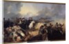 The Battle of Montmirail, 11th February 1814 by Mikhail Osipovich Mikeshin