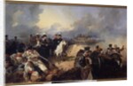 The Battle of Montmirail, 11th February 1814 by Mikhail Osipovich Mikeshin