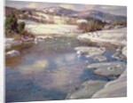 Valley Stream in Winter by George Gardner Symons