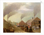 Leonard Oil Works by William Allen Wall