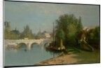 Pont du Carrousel, 1895 by John Joseph Enneking