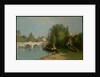 Pont du Carrousel, 1895 by John Joseph Enneking