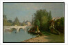 Pont du Carrousel, 1895 by John Joseph Enneking