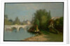 Pont du Carrousel, 1895 by John Joseph Enneking