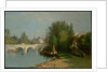 Pont du Carrousel, 1895 by John Joseph Enneking