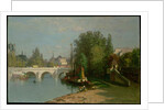 Pont du Carrousel, 1895 by John Joseph Enneking