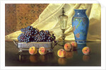 Still Life with Peaches, 1881 by Edward Chalmers Leavitt