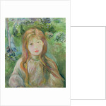 Little Girl at Mesnil, 1892 by Berthe Morisot