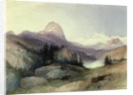 In the Bighorn Mountains, 1889 by Thomas Moran