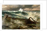 The Rapids Above Niagara by Thomas Moran