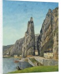 The Rock at Bayard, Dinant, Belgium, c.1856 by Gustave Courbet