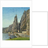 The Rock at Bayard, Dinant, Belgium, c.1856 by Gustave Courbet