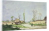 No.1534 A Village Road, Oiseme, 1888 by Henri-Joseph Harpignies