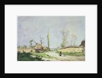 No.1534 A Village Road, Oiseme, 1888 by Henri-Joseph Harpignies