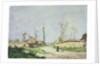 No.1534 A Village Road, Oiseme, 1888 by Henri-Joseph Harpignies
