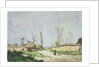 No.1534 A Village Road, Oiseme, 1888 by Henri-Joseph Harpignies