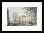 PD.63-1958 Emmanuel College, Cambridge, seen from St. Andrew's Street by Richard Bankes Harraden