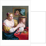Girl with a Mirror, an Allegory of Profane Love, 1627 by Paulus Moreelse