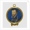 Portrait miniature of an unknown man, 1572 by Nicholas Hilliard