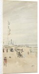 Grey and Pearl: Bank Holiday Banners, 1883-84 by James Abbott McNeill Whistler