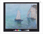 The Rock Needle and the Porte d'Aval, c.1885 by Claude Monet
