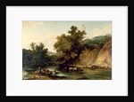 The River Wye at Tintern Abbey, 1805 by Philip James de (1740-1812) Loutherbourg