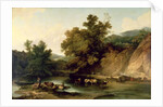 The River Wye at Tintern Abbey, 1805 by Philip James de (1740-1812) Loutherbourg