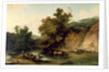 The River Wye at Tintern Abbey, 1805 by Philip James de (1740-1812) Loutherbourg