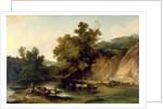 The River Wye at Tintern Abbey, 1805 by Philip James de (1740-1812) Loutherbourg