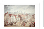 Windsor Castle from Eton Town, 1800 by Thomas Rowlandson