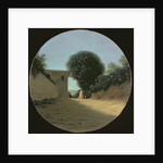 Country Road by a House by Goffredo Wals