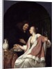 Dutch Courtship, 1675 by Frans van Mieris