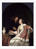 Dutch Courtship, 1675 by Frans van Mieris