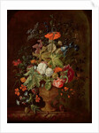 Vase of Flowers by Justus van Huysum