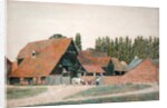 Farm Buildings, Dorchester, Oxfordshire by George Price Boyce