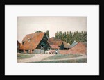 Farm Buildings, Dorchester, Oxfordshire by George Price Boyce