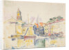French Port of St. Tropez, 1914 by Paul Signac