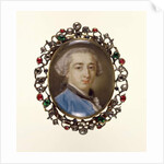 Portrait miniature of Richard Milles, c.1758 by Pompeo Girolamo Batoni