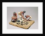 Model of butchers at work by Egyptian 12th Dynasty